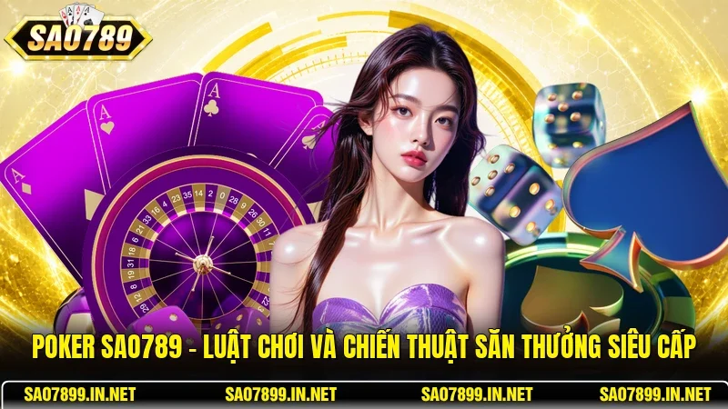 Poker Sao789 – Luật Chơi Và Chiến Thuật Săn Thưởng Siêu Cấp