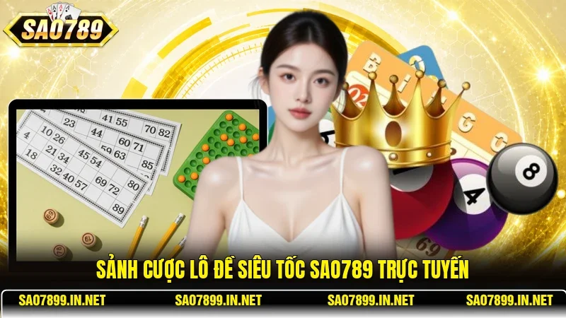 Sảnh cược lô đề siêu tốc Sao789 trực tuyến