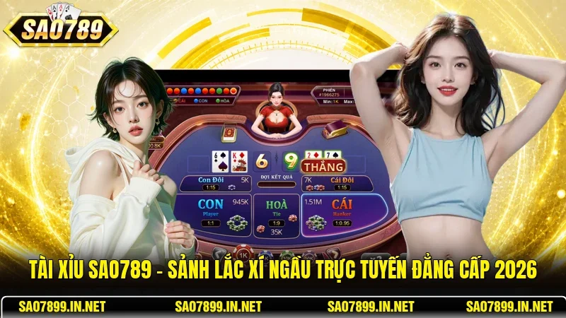 Tài Xỉu Sao789 – Sảnh Lắc Xí Ngầu Trực Tuyến Đẳng Cấp 2026