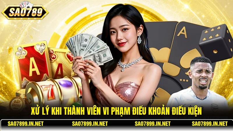 Xử lý khi thành viên vi phạm điều khoản điều kiện